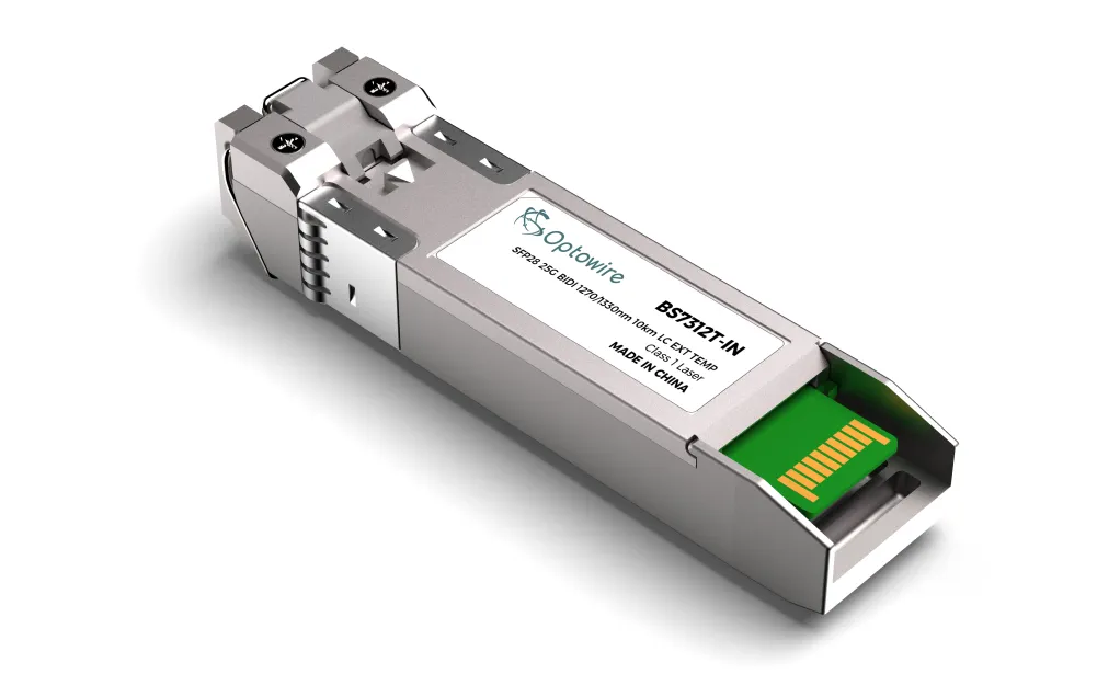 SFP28 25G BIDI 1270/1330nm 10km LC EXT TEMP