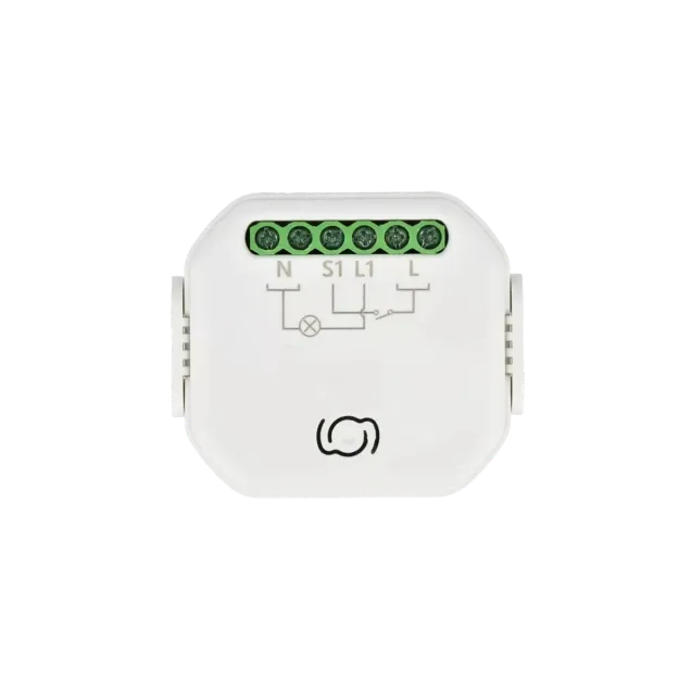 1 Gang 1 Way Dimmer Neutral Required Wi-Fi & BLE Smart Switch Module VIV-SWD101N