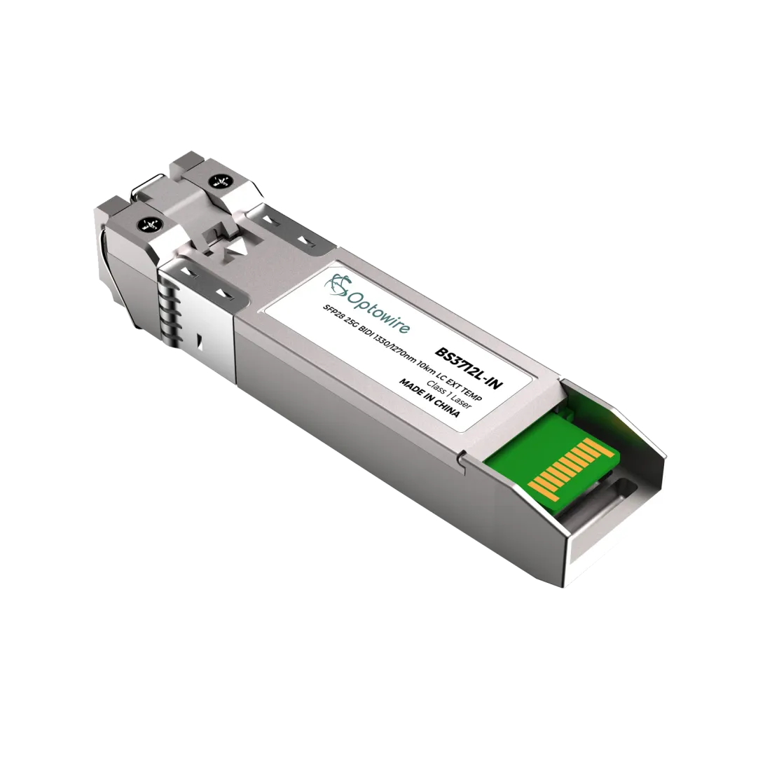 SFP28 25G BIDI 1330/1270nm 10km LC EXT TEMP