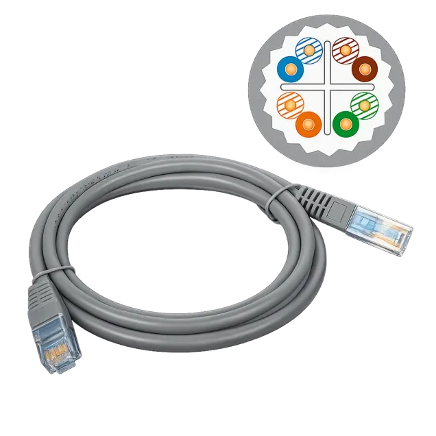 Patch cord UTP Cat6A LSZH 3m