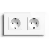 Wi-Fi EU Type F Double Socket 16A (White) VIV-TW-WF2F-WT  1