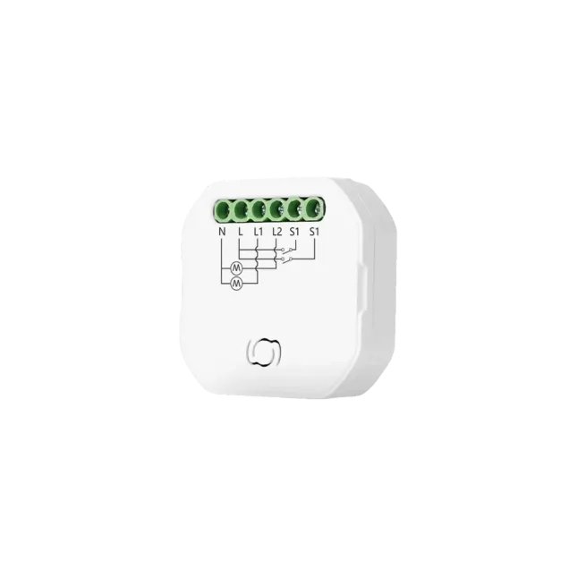 2 Gang 1 Way Dimmer Neutral Required Wi-Fi & BLE Smart Switch Module VIV-SWD201N