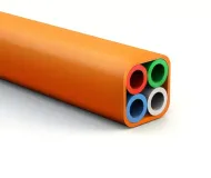 OptoWire Direct Burial HDPE Microduct Bundle 4-Way 7/4 mm 2