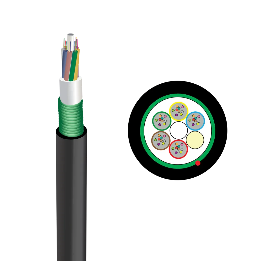 OptoWire-U-TIC-S-16FO-2.7KN (High density) Duct installation Steel tape optical cable