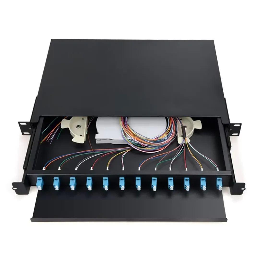 Rack Mount Patch Panel ODU-D12-SA With LC/UPC Pigtail