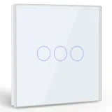 3 Gang Smart Wi-Fi Touch Switch with Neutral (White) VIV-TW-6WF301N-WT 4