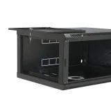 4U Network Rack Cabinet (600x450mm) With Glass Door 2