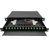 Rack Mount Patch Panel ODU-D12-SA With SC/APC Pigtail 2