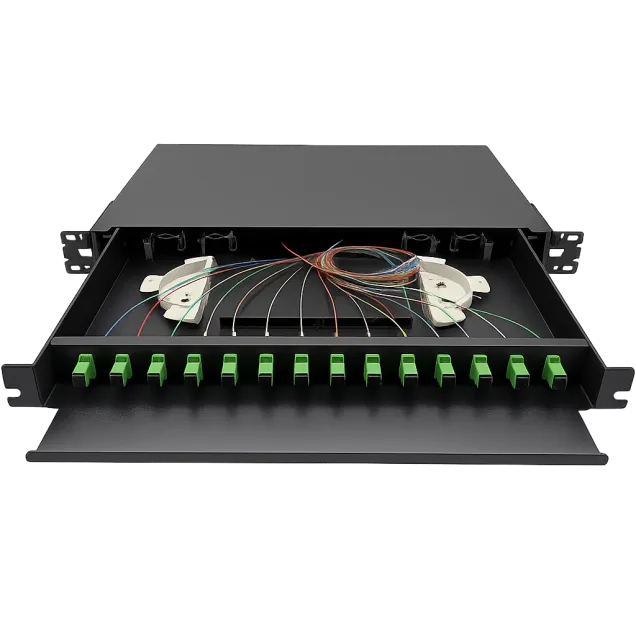 Rack Mount Patch Panel ODU-D12-SA With SC/APC Pigtail