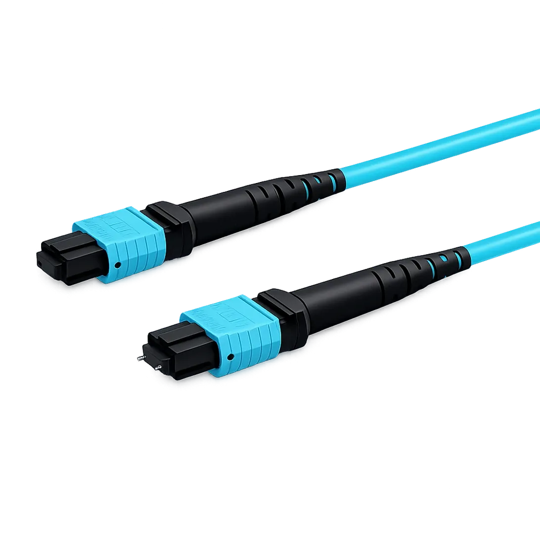 Optowire OM3, MTP-MTP (UPC) Type B Trunk Cable 8 (1x8) Core, 2,0mm, LSZH, 1m.