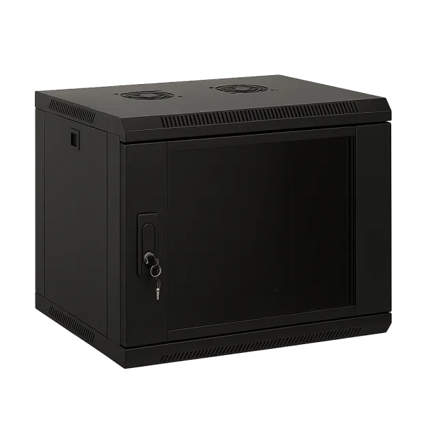 6U Network Rack Cabinet (600x600mm) With Glass Door