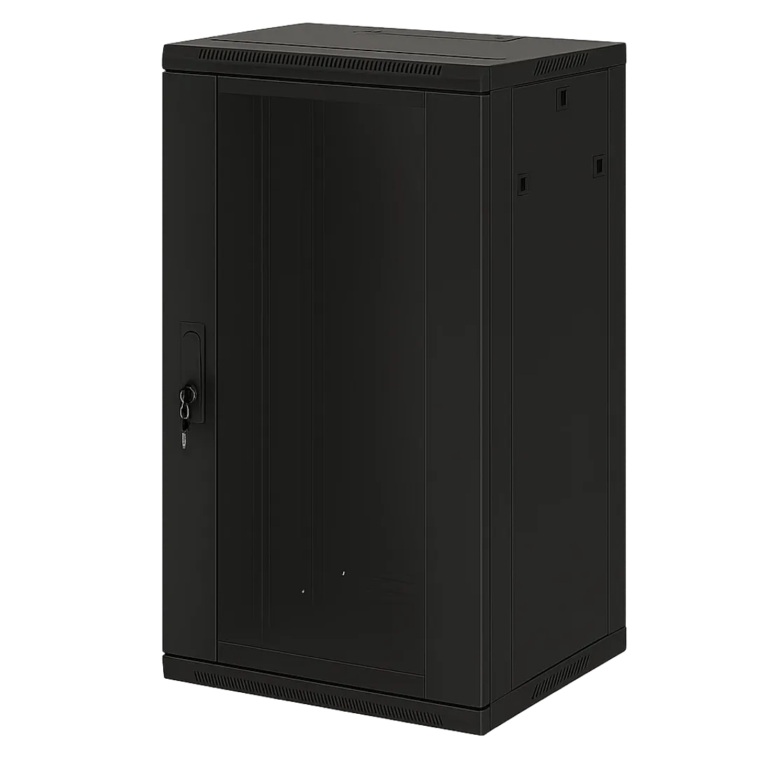 27U Network Rack Cabinet (600x450mm) With Glass Door