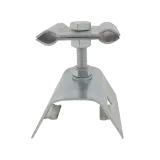 Stainless Steel Download Clamp for Pole (M10x55mm) 2