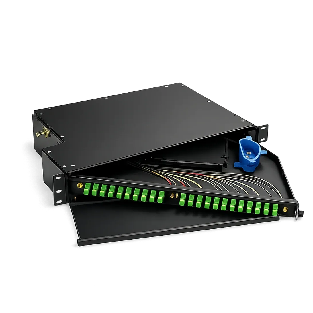 Rack Mount Patch Panel ODU-L6-48 With SC/APC Pigtail