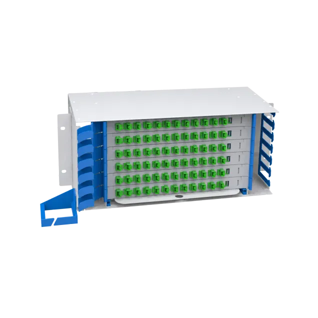 Rack Mount Patch Panel ODU-L16-192 With LC/APC Pigtail