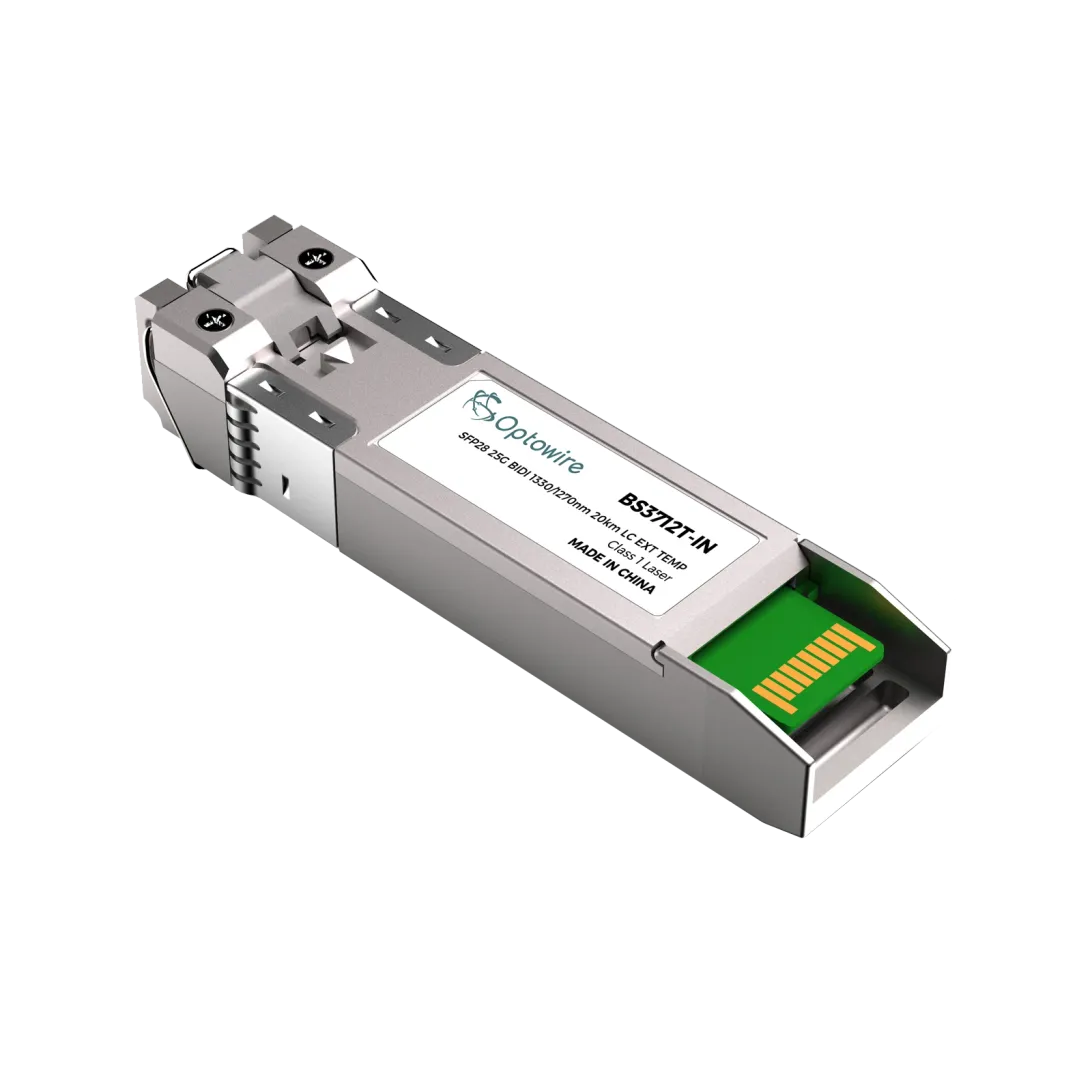 SFP28 25G BIDI 1330/1270nm 20km LC EXT TEMP