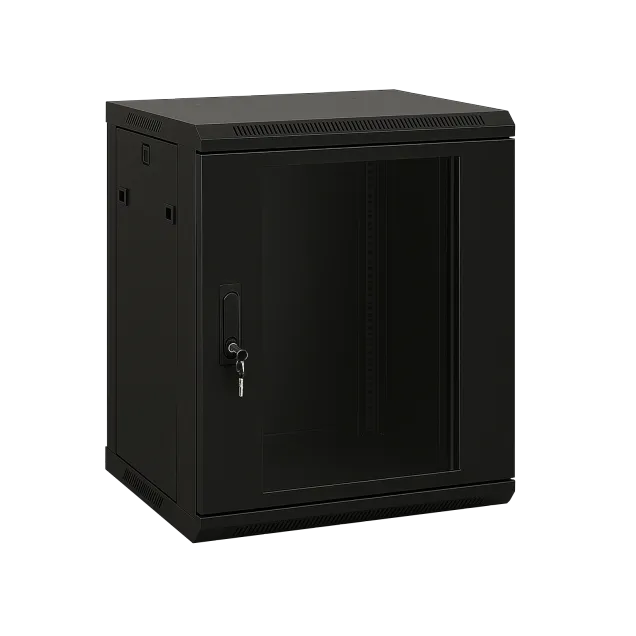 12U Network Rack Cabinet (600x600mm) With Glass Door