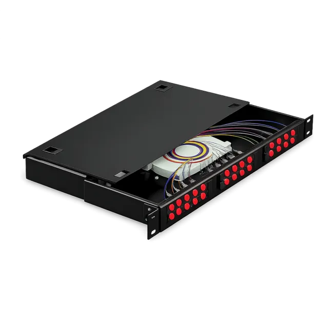 Rack Mount Patch Panel ODU-R24-SA with FC/UPC pigtail