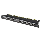 Patch Panel 24port RJ45 Cat 5&6-SH 3