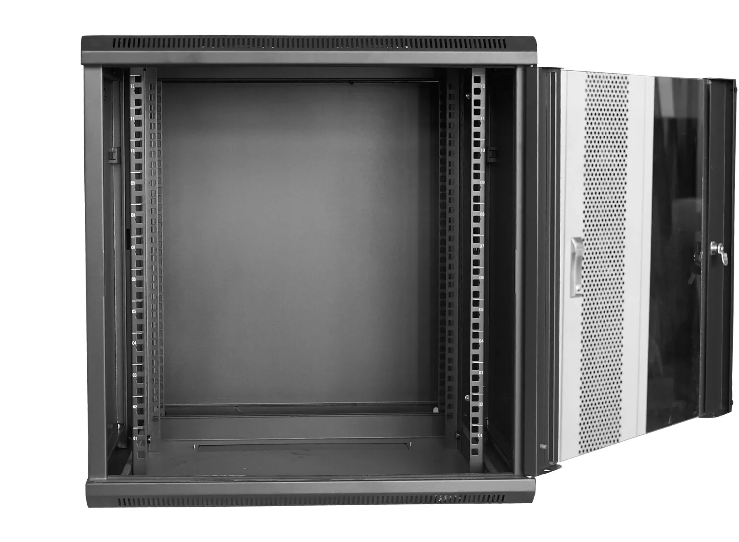 12U Network Rack Cabinet (600x600mm) With Glass Door