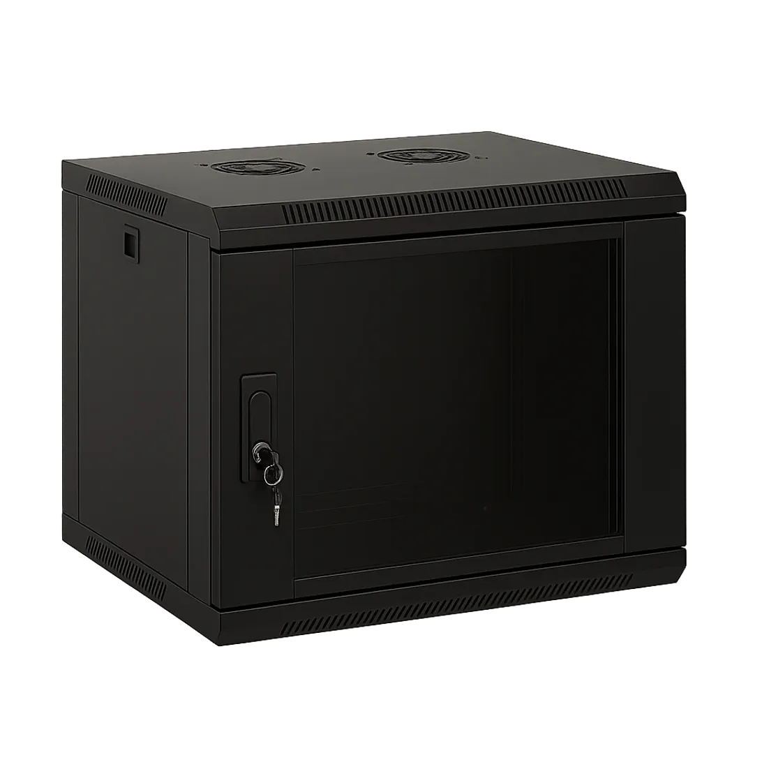 4U Network Rack Cabinet (600x450mm) With Glass Door