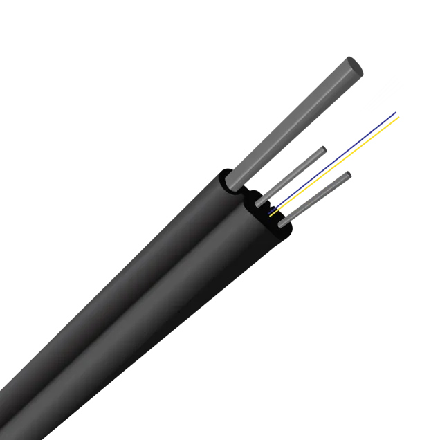 OptoWire-AM-L-FL-1FO-0.6KN Drop Outdoor Flat optical cable