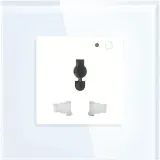Wi-Fi Multi-Function Single Socket 13A (White) VIV-TW-WF1MF-WT 1