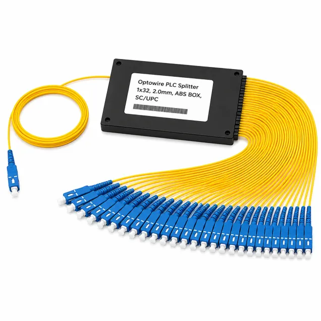 Optowire PLC Splitter 1x32, 2.0mm, ABS BOX, SC/UPC