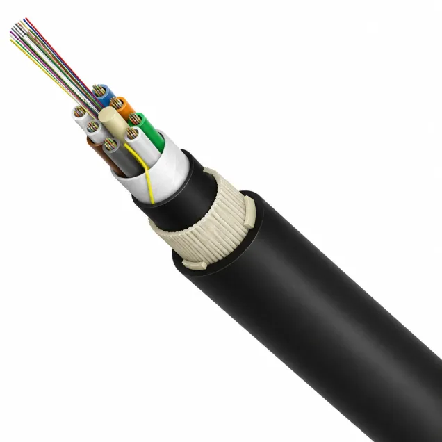Optowire AS-S(FF)-144FO-2.7KN Aerial ADSS Shotgun Resistant Optical Cable