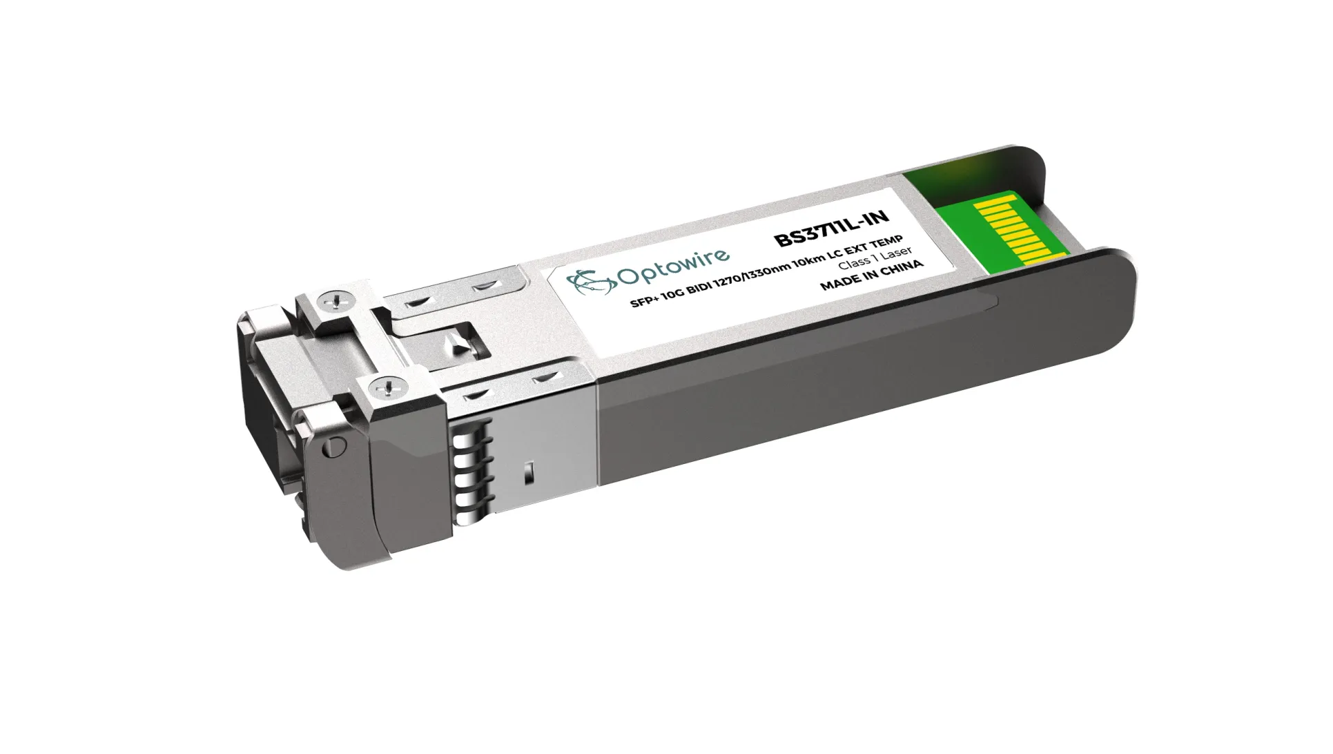 SFP+ 10G BIDI 1270/1330nm 10km LC EXT TEMP