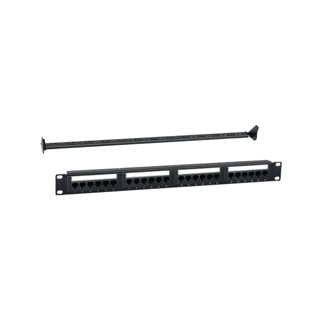 Patch Panel 24port RJ45 Cat 5&6-USH