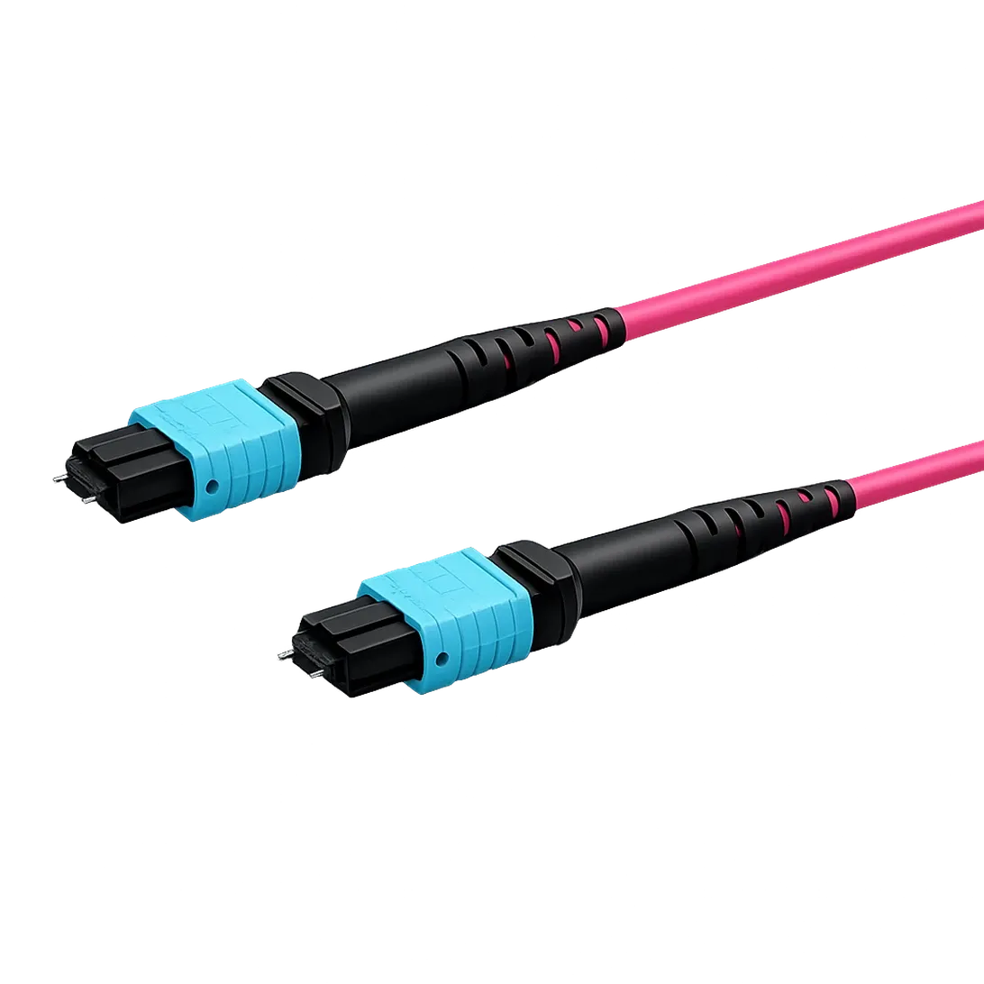 Optowire OM4, MTP-MTP (UPC) Type B Trunk Cable 8 (1x8) Core, 2,0mm, LSZH, 3m.