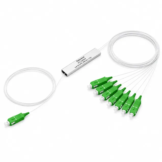 Optowire PLC  Splitter 1*8 SC/APC, 900um, 1.5m  