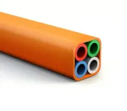 OptoWire Direct Burial HDPE Microduct Bundle 4-Way 12/8 mm 2