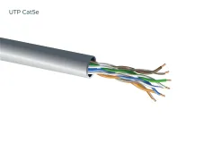 UTP CAT5E CCA 23AWG PVC(indoor) "0.57 ± 0.01 mm" 2