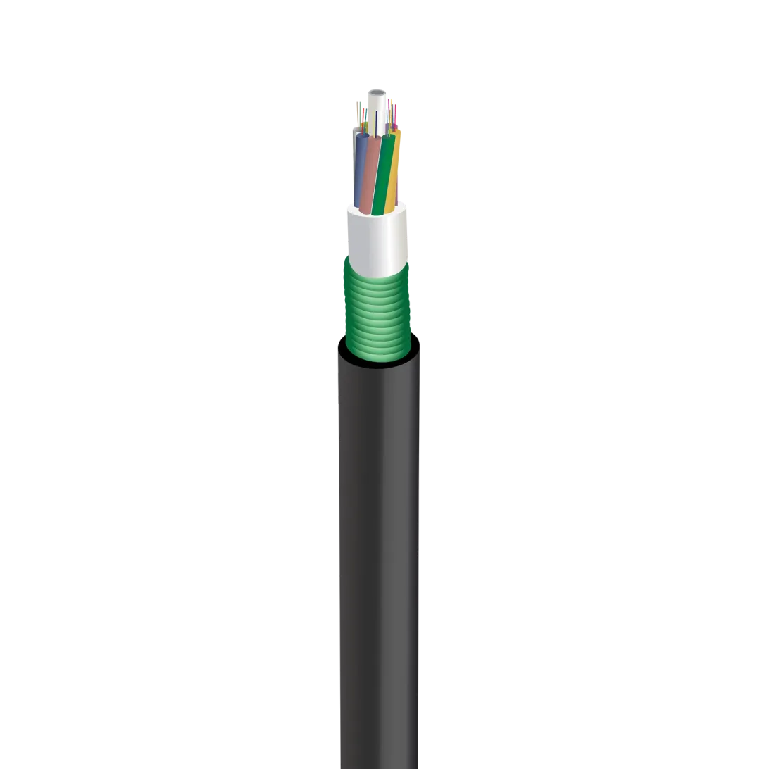 OptoWire-U-TIC-S-144FO-2.7KN (Low density) Duct installation Steel tape optical cable