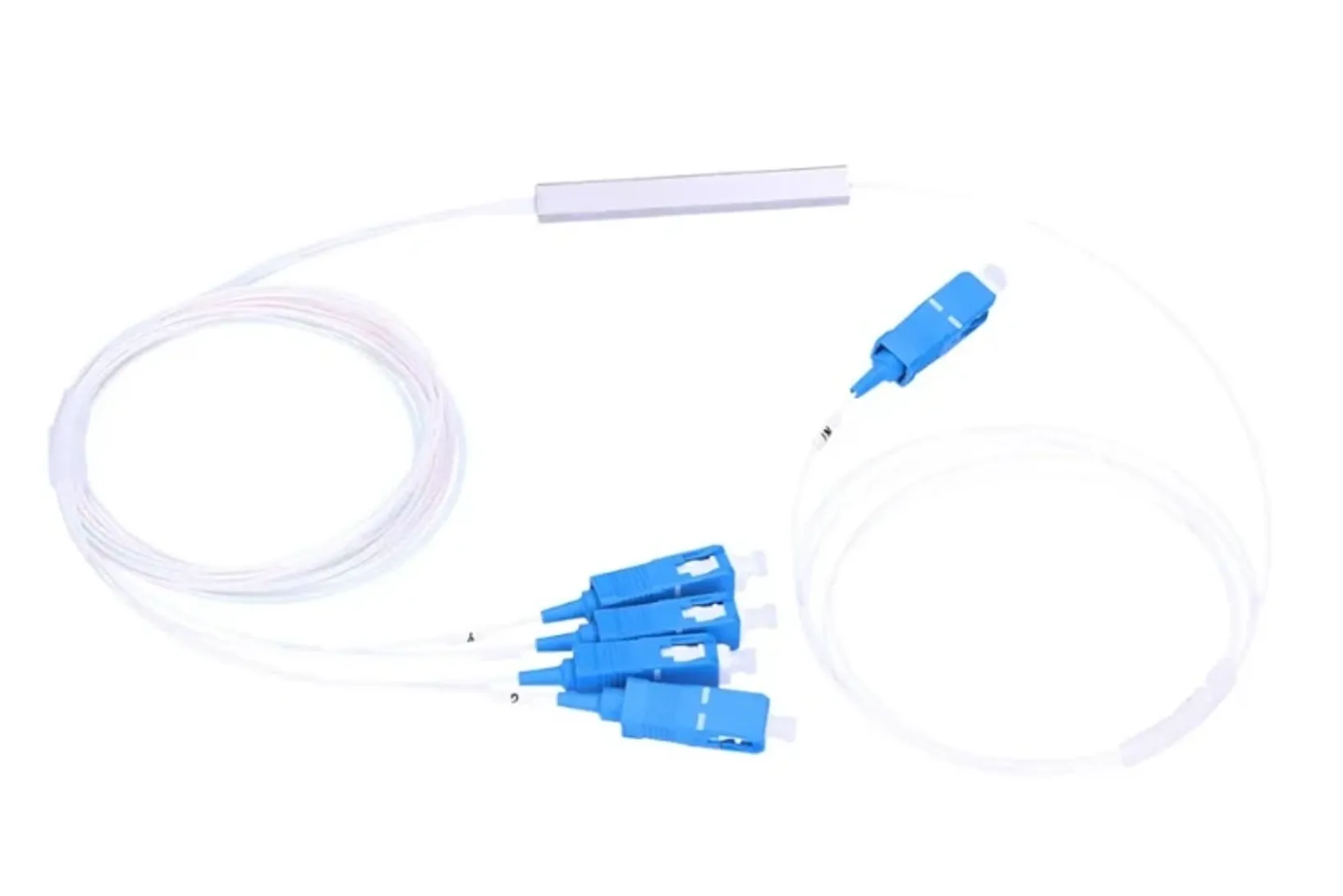 Optowire PLC Splitter 1*4 SC/UPC, 900um, 1.5m