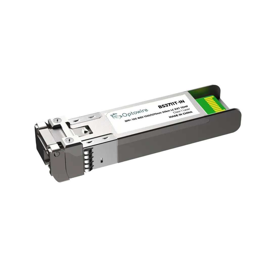 SFP+ 10G BIDI 1330/1270nm 20km LC EXT TEMP