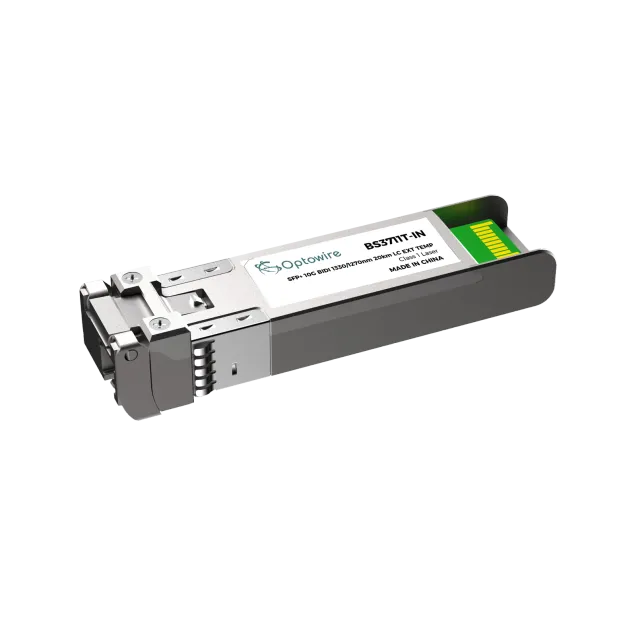 SFP+ 10G BIDI 1330/1270nm 20km LC EXT TEMP