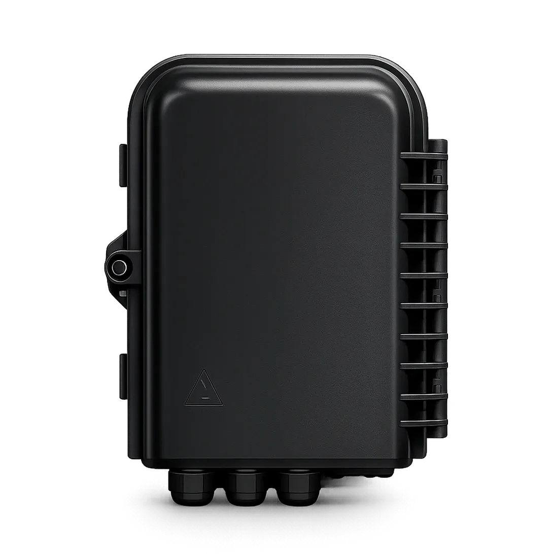 YTDB-08I-2 (Black) Fiber Optic Distribution Box