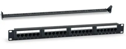 Patch Panel 24port RJ45 Cat 5&6-USH 2