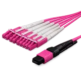Optowire OM4, MTP(UPC)-LC(UPC) Trunk Cable 8 (1x8) Core, 2,0mm, LSZH, 10m. 2