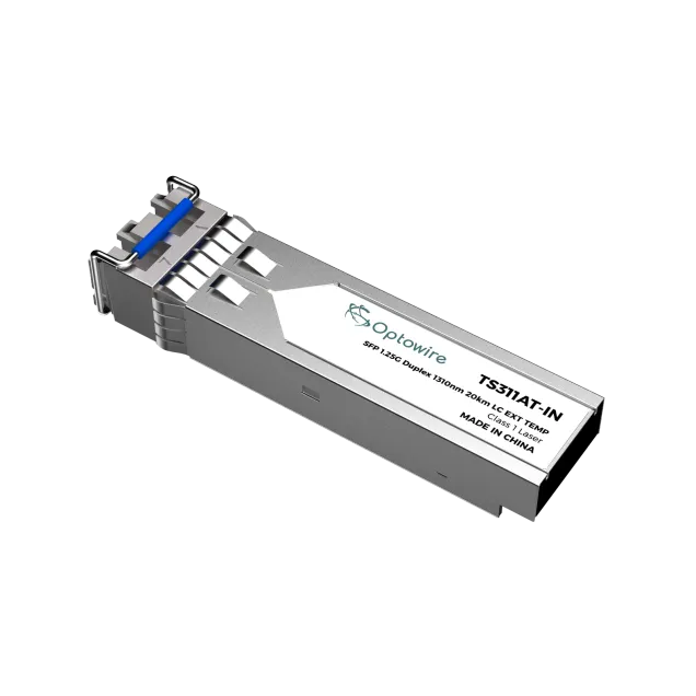 SFP 1.25G Duplex 1310nm 20km LC EXT TEMP