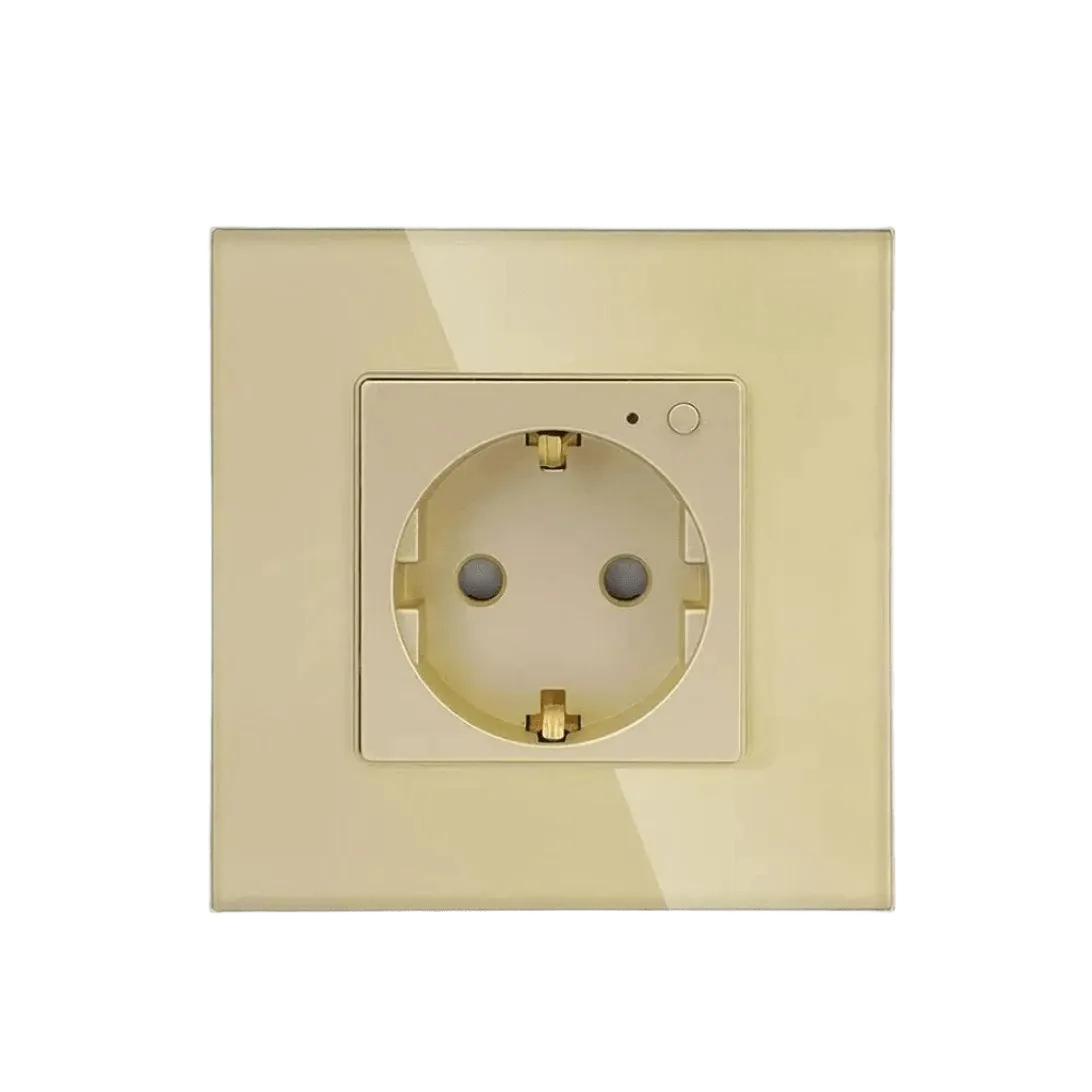 Wi-Fi EU Type F Single Socket 16A (Black) VIV-TW-WF1F-WT