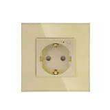 Wi-Fi EU Type F Single Socket 16A (Black) VIV-TW-WF1F-WT 1