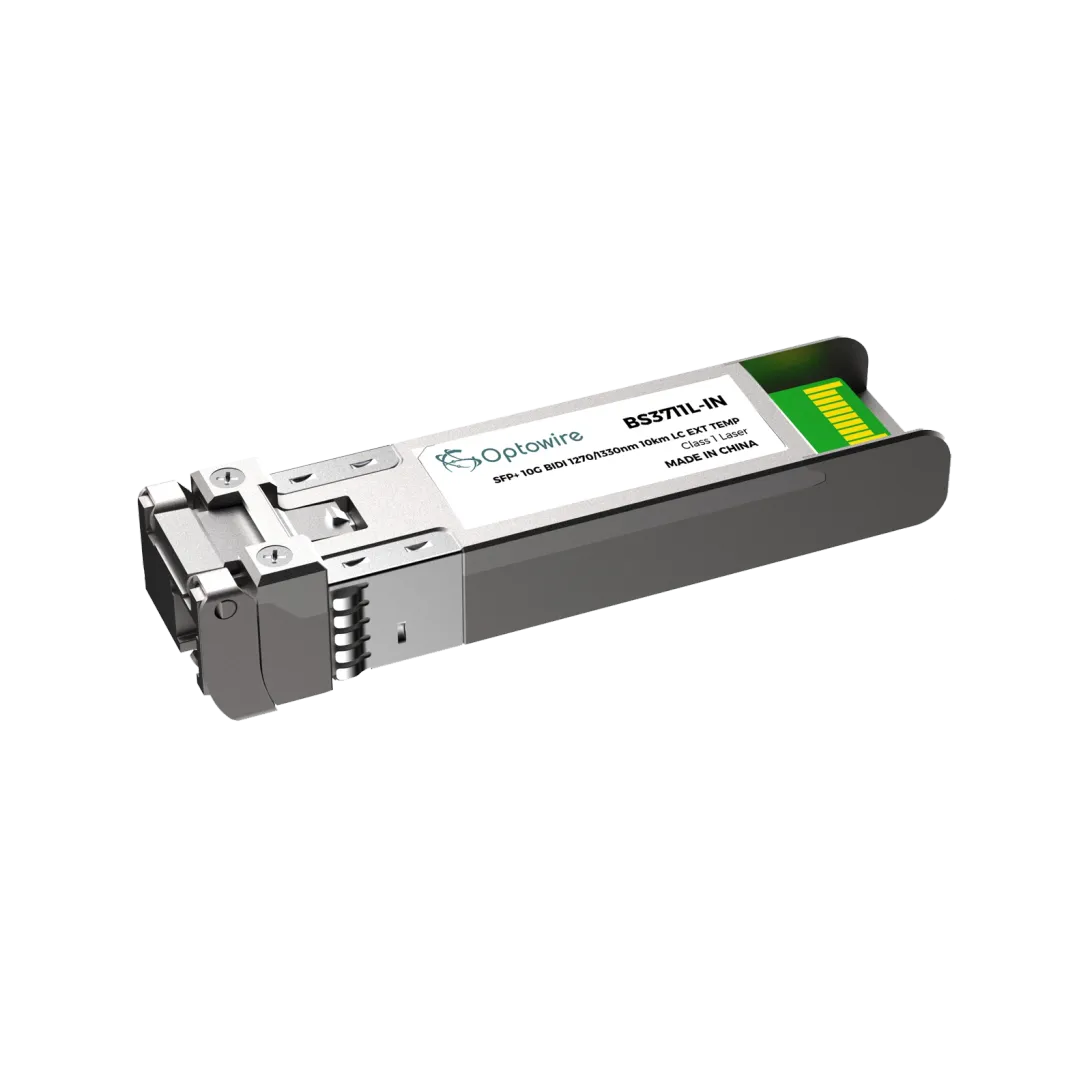 SFP+ 10G BIDI 1270/1330nm 10km LC EXT TEMP