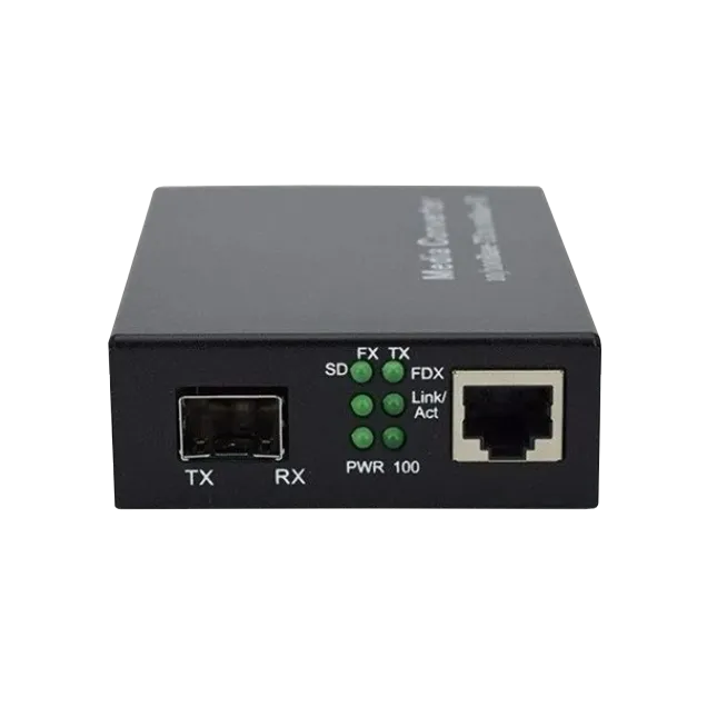 1G-1SFP-1RJ45-LFP Media Convertor