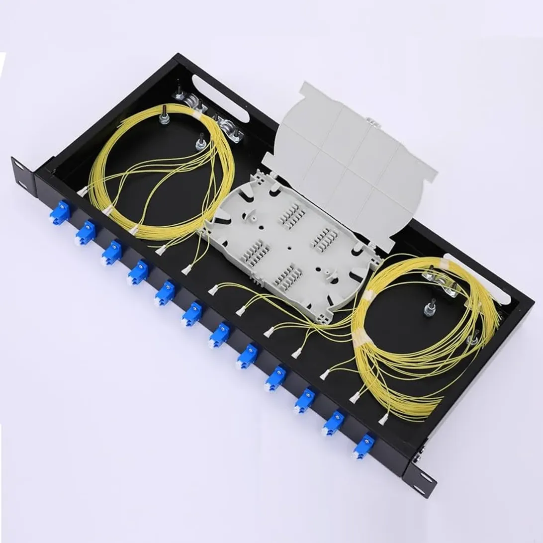 Rack Mount Patch Panel ODU-R24-SA With LC/UPC Pigtail