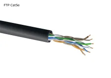 FTP CAT5E BC 24AWG PVC(indoor) "0.53 ± 0.01 mm" 1