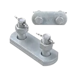 Parallel double plate (16x70mm) 2